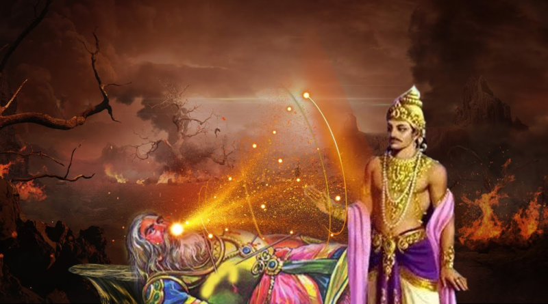 विदुर जी की रहस्यमयी मृत्यु, श्रीकृष्ण का अद्भुत वरदान, सुदर्शन चक्र में विलीन विदुर जी का शरीर, महाभारत का अलौकिक प्रसंग।