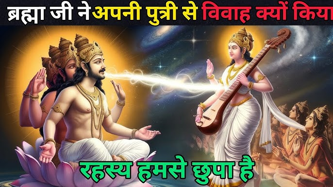क्या देवी सरस्वती ब्रह्मा जी की पुत्री थीं या पत्नी?  
