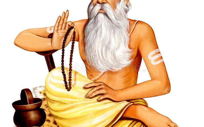 टोप भद्र, एक दिव्य योगी, जो अपनी साधना और ध्यान के माध्यम से प्राप्त शक्तियों के साथ आध्यात्मिक ऊर्जा का प्रतीक हैं।